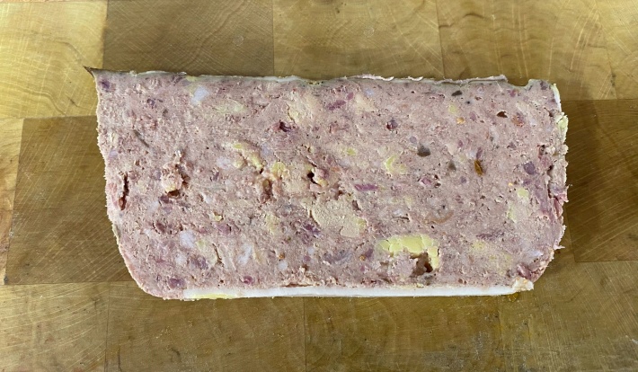 Pâté au foie gras et morilles