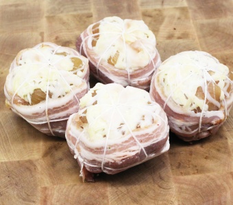 Paupiettes de poulet farcies au comté