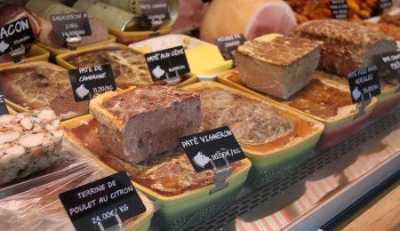 Spécial pique-nique :  terrine de la Maison Sabathé et salade estivale aux pois chiches
