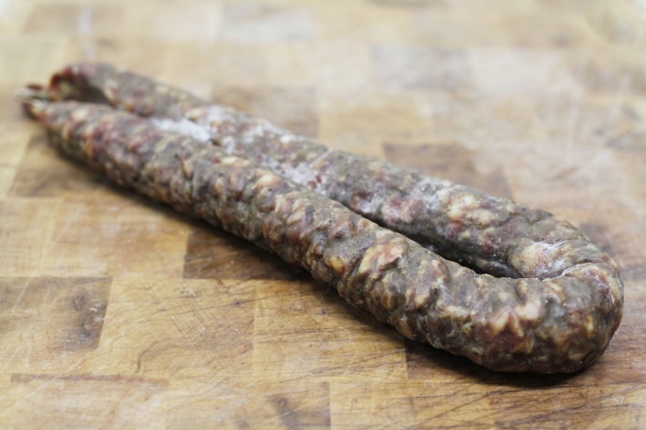 Saucisse de foie sèche artisanale
