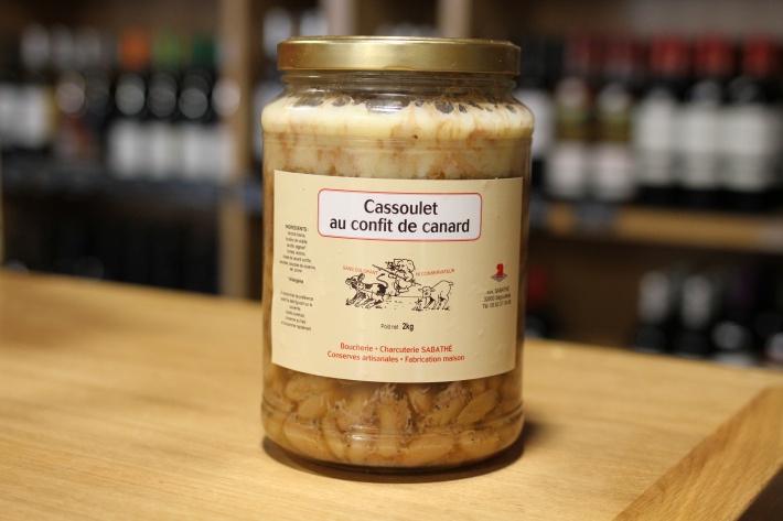 Cassoulet au confit de canard artisanal