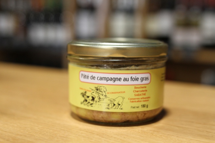 Pâté de campagne au foie gras